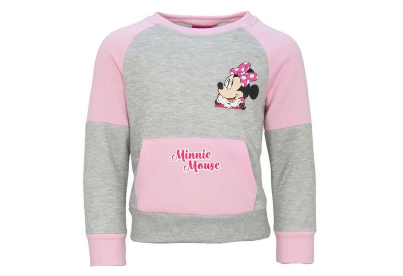 Disney Rundhalspullover Disney Minnie Maus Mädchen Kinder Pullover Sweater Pulli Gr. 92 bis 128 Disney Rundhalspullover Disney Minnie Maus Mädchen Kinder Pullover Sweater Pulli Gr. 92 bis 128 von Disney