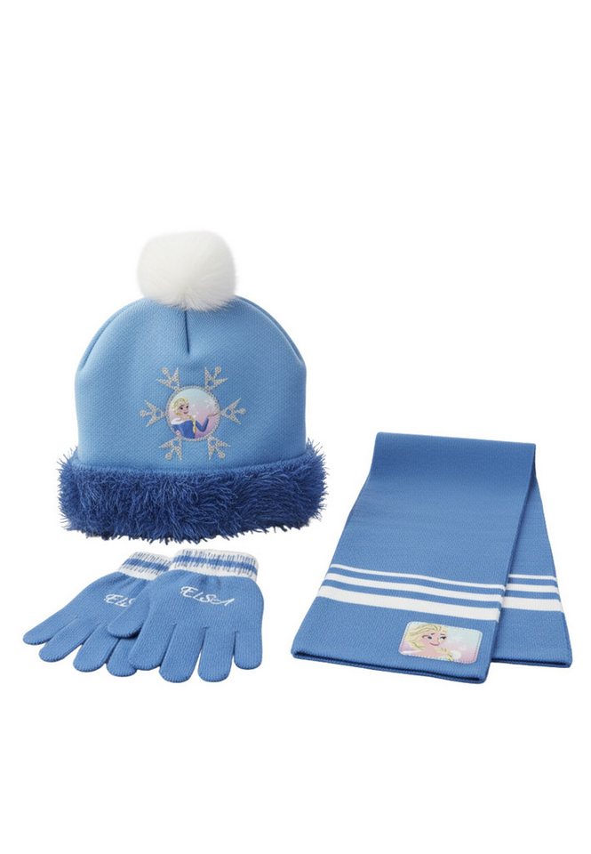Disney Schal 3-teiliges Frozen Schal-Set, (Set) von Disney