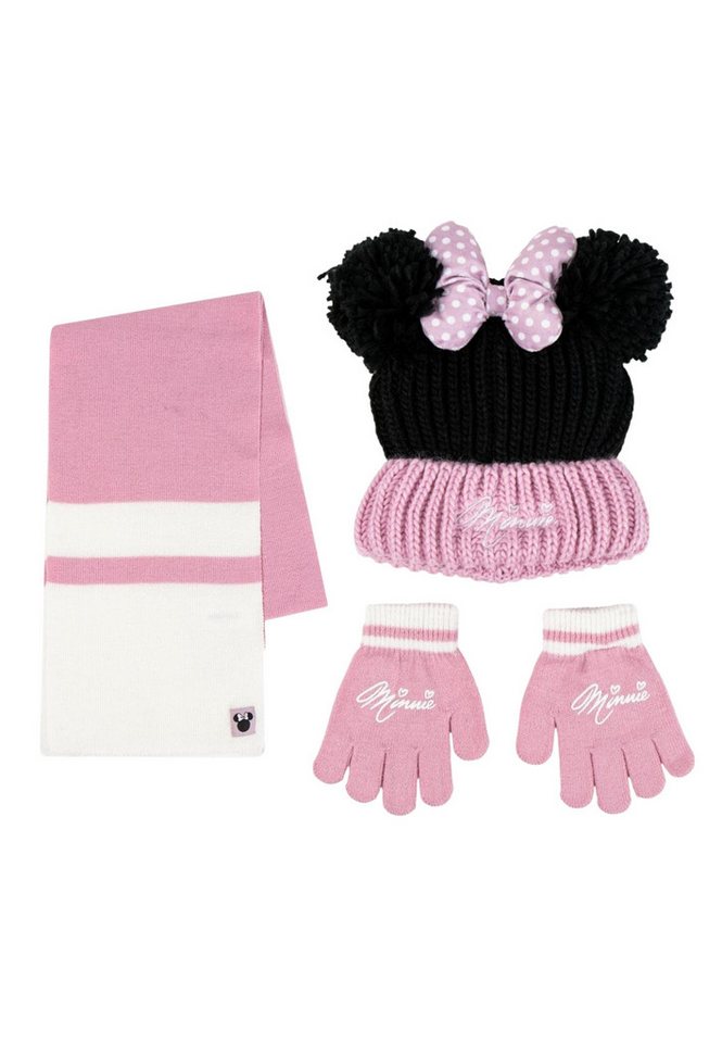 Disney Schal 3-teiliges Minnie-Schal-Set, (Set) von Disney