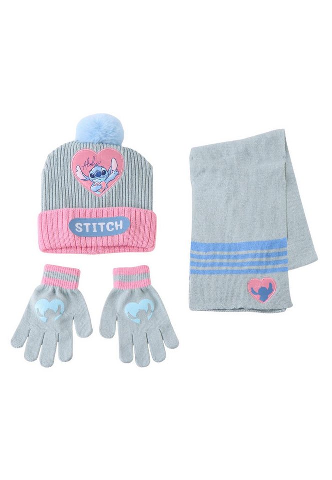 Disney Schal 3-teiliges Stitch Schal-Set, (Set) von Disney
