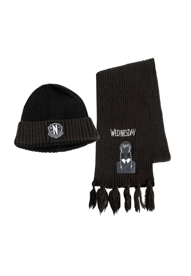 Disney Schal Wednesday Schal Set, (Set) von Disney