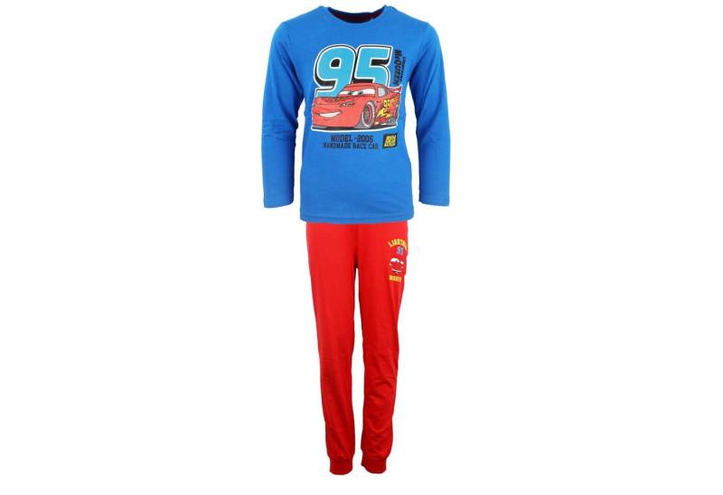 Disney Schlafanzug Disney Cars Lightning McQueen Kinder langarm Pyjama von Disney