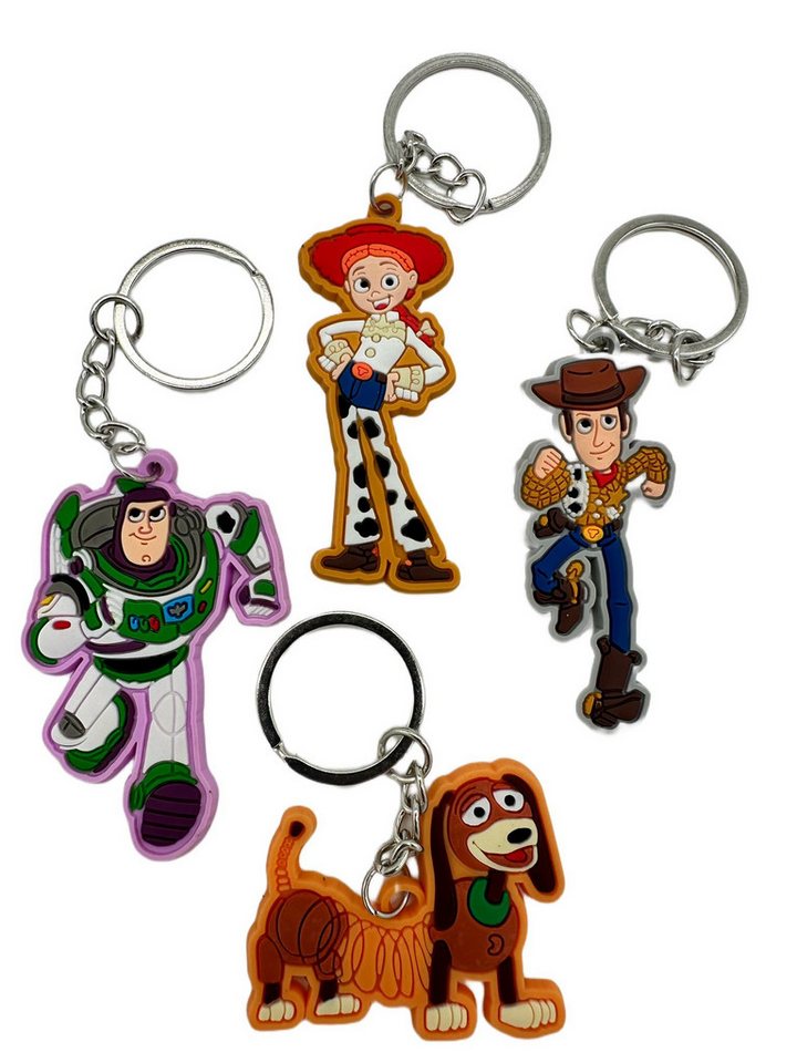 Disney Schlüsselanhänger Schlüsselanhänger Disney Toy Story Buzz, Schlüsselanhänger Haustierschlüsselanhänger Geschenk Hund Frau Herren von Disney