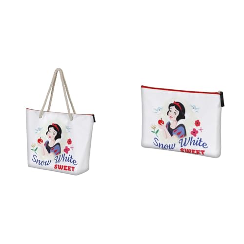 Disney Schneewittchen Sweet - Strandtasche + Kosmetiktasche von Disney