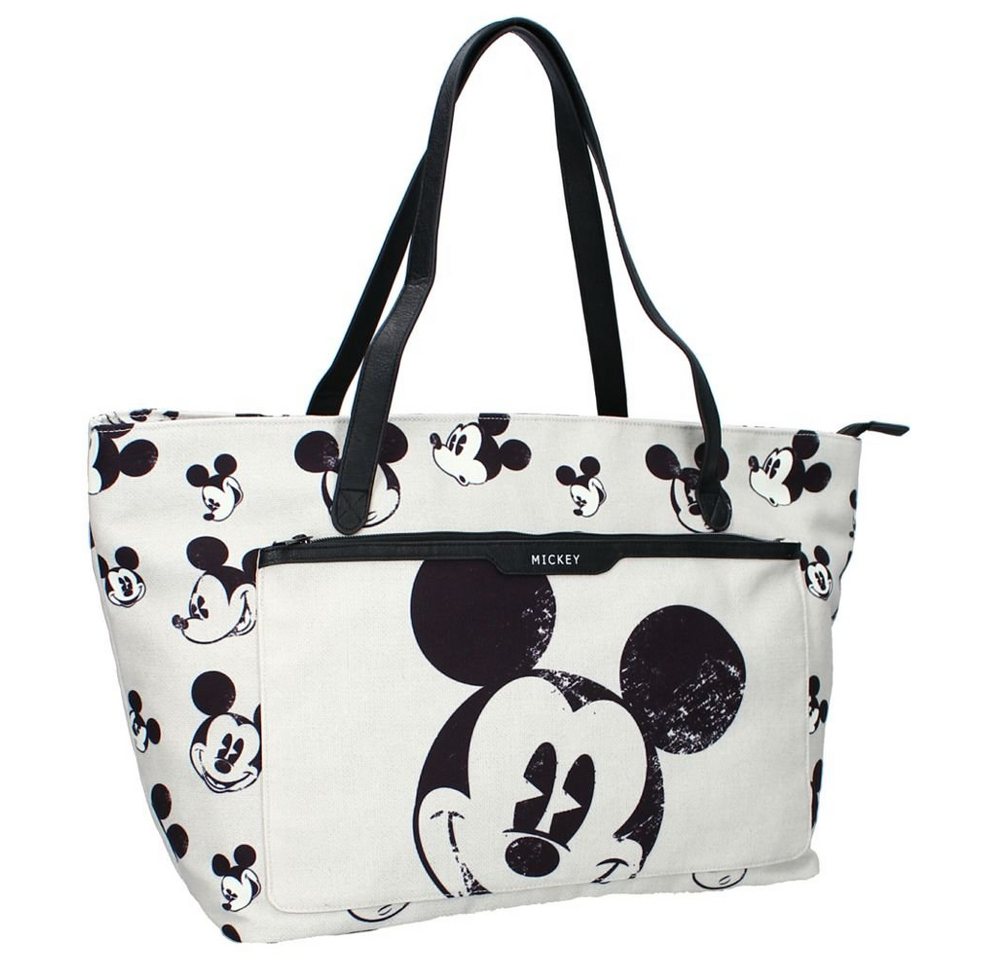 Disney Shopper Große Damen Shopping Bag Tasche mit Fronttasche Disney Mickey Mouse von Disney