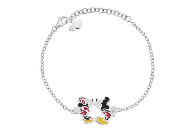 Disney Silberarmband Disney Kinder Armband Mickey & Minnie Kuss ©DISNEY aus 925er Silber von Disney