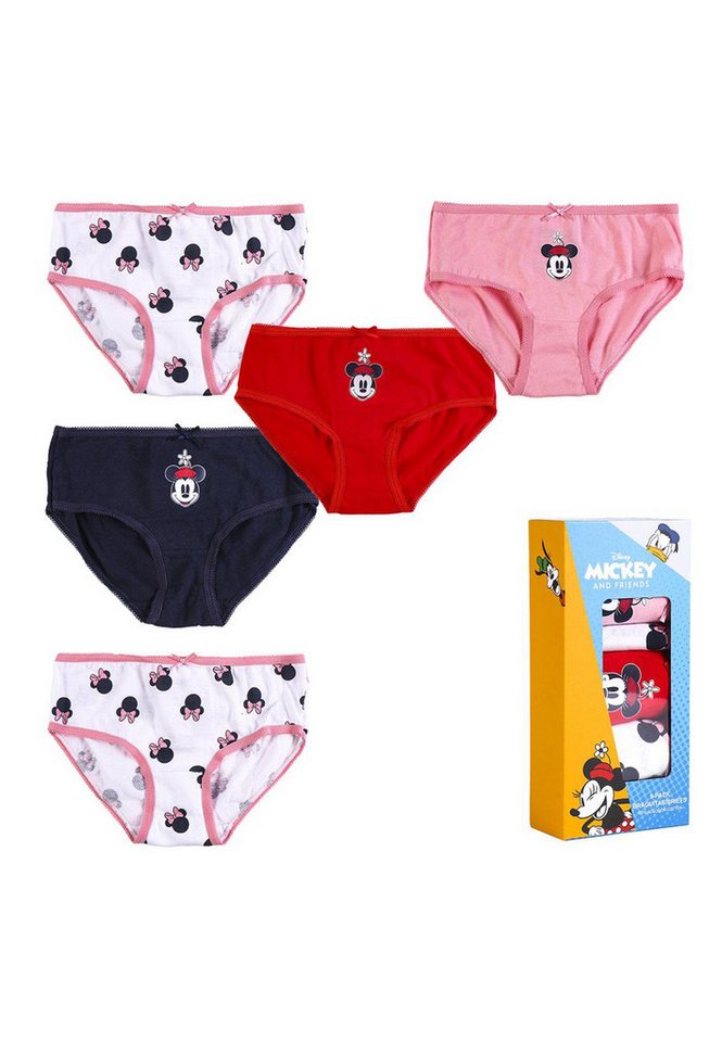 Disney Slip Unterwäsche-Set für Mädchen, 5 Teile, Minnie von Disney