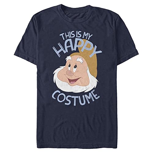 Disney Snow White and the Seven Dwarfs - HAPPY COSTUME Unisex Crew neck Navy blue L von Disney