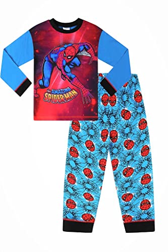 Disney Spider-Man Jungen Spiderman Schlafanzug Rot Blau (3-4 Jahre) von Disney