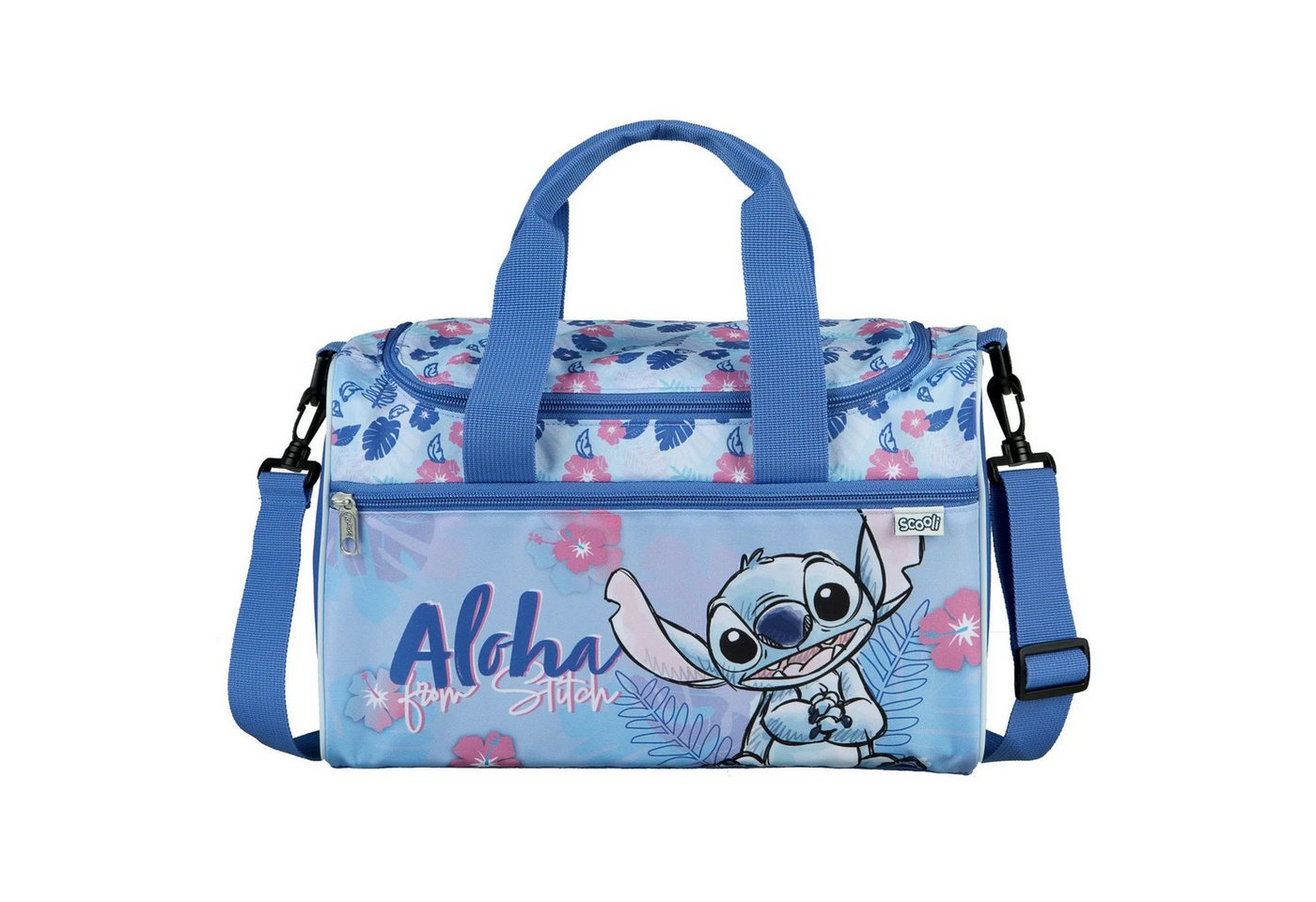 Disney Sporttasche Lilo & Stitch Trainingstasche 35 × 16 × 23 cm für Jungen und Mädchen von Disney