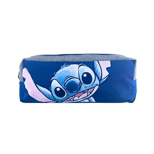 Disney Stitch Federmäppchen, Klassisches Federmäppchen, Schulbedarf für Mädchen und Jugendliche von Disney