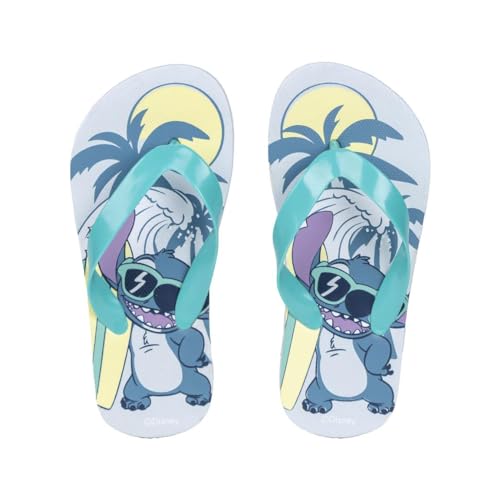 Disney Stitch Flip-Flops für Mädchen, Leichte Sandalen, Mädchen Sommersandalen, Geschenk für Mädchen, Größe EU 30/31 von Disney