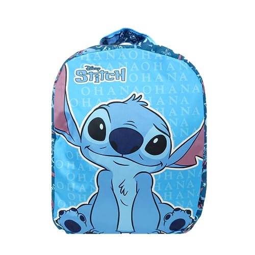 Disney Stitch Rucksack, Stitch-Schulrucksack, Jugendrucksack, Reiserucksack, Geschenk für Mädchen und Jugendliche | 26 x 21 x 7.5 CM von Disney