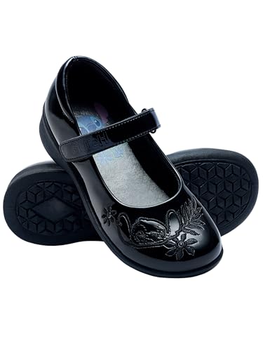Disney Stitch Schuhe Mädchen | Mädchenschuhe | Schwarz Schulschuhe | Offizielle Stitch Merchandise | Schwarz 28 von Disney