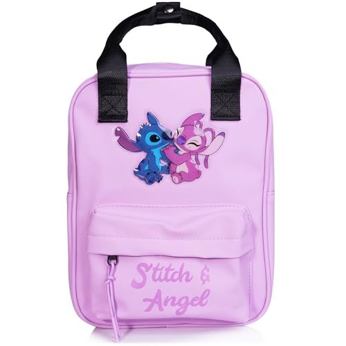 Disney – Stitch Rucksack & Handtasche für Mädchen – Lilo & Stitch Kindertasche – Offizielles Stitch Design mit Henkel – Geschenkidee für Fans – Süße Accessoires für Kinder von Disney