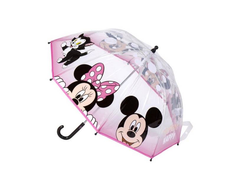 Disney Stockregenschirm Minnie Maus Regenschirm Ø71cm – Make Me Happy Design von Disney