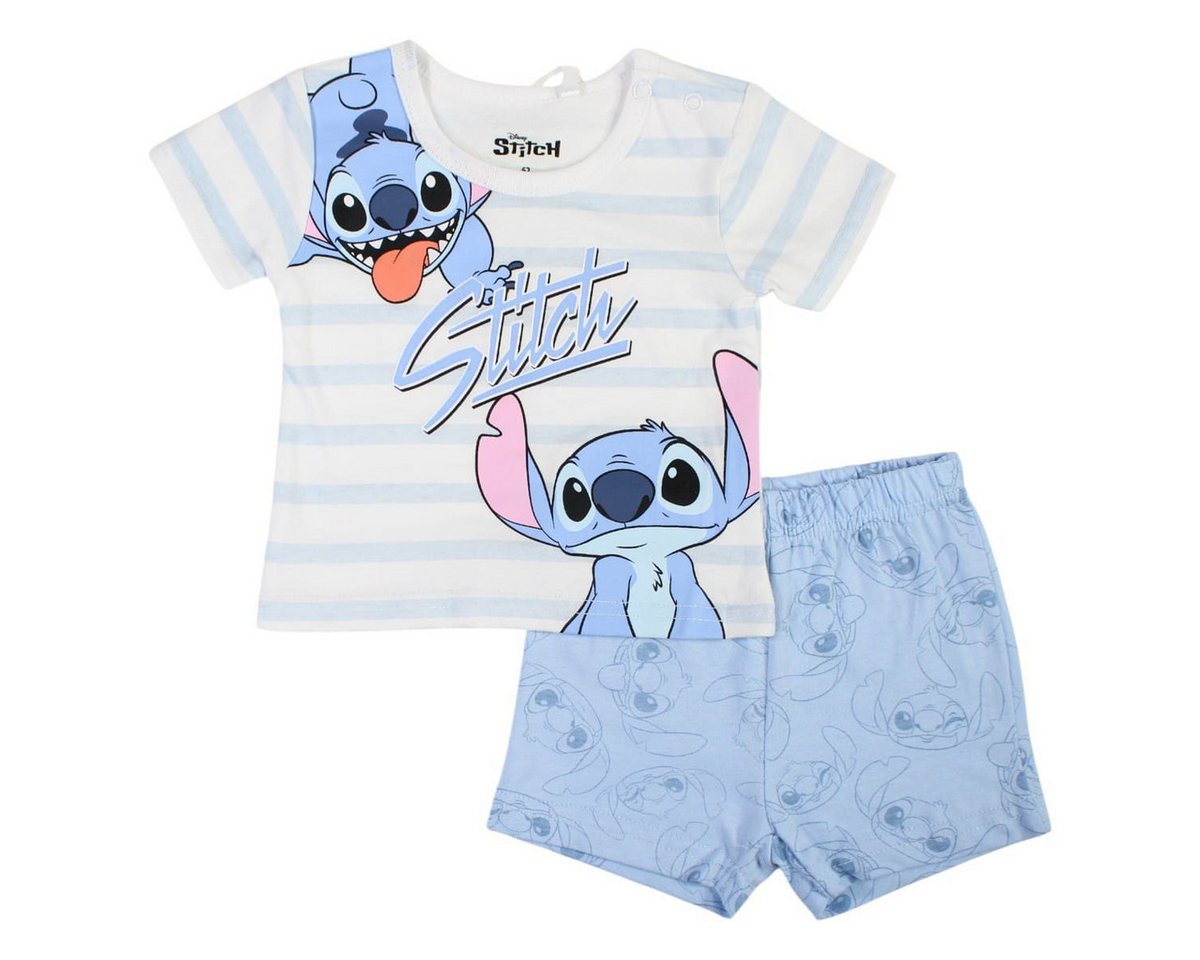 Disney Strampler Disney Lilo & Stitch Baby-Sommer‑Set Weiches Baumwoll T‑Shirt & Shorts 100% Baumwolle, Gr. 62 bis 86 Disney Strampler Disney Lilo & Stitch Baby-Sommer‑Set Weiches Baumwoll T‑Shirt & Shorts 100% Baumwolle, Gr. 62 bis 86 von Disney