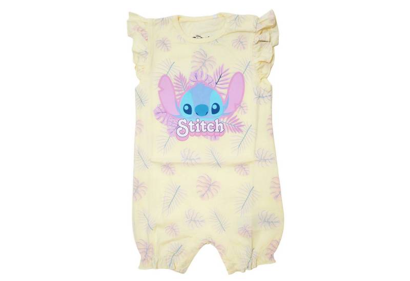 Disney Strampler Disney Lilo und Stitch Baby kurzarm Strampler Einteiler 100% Baumwolle, Gr. 62 bis 92 von Disney