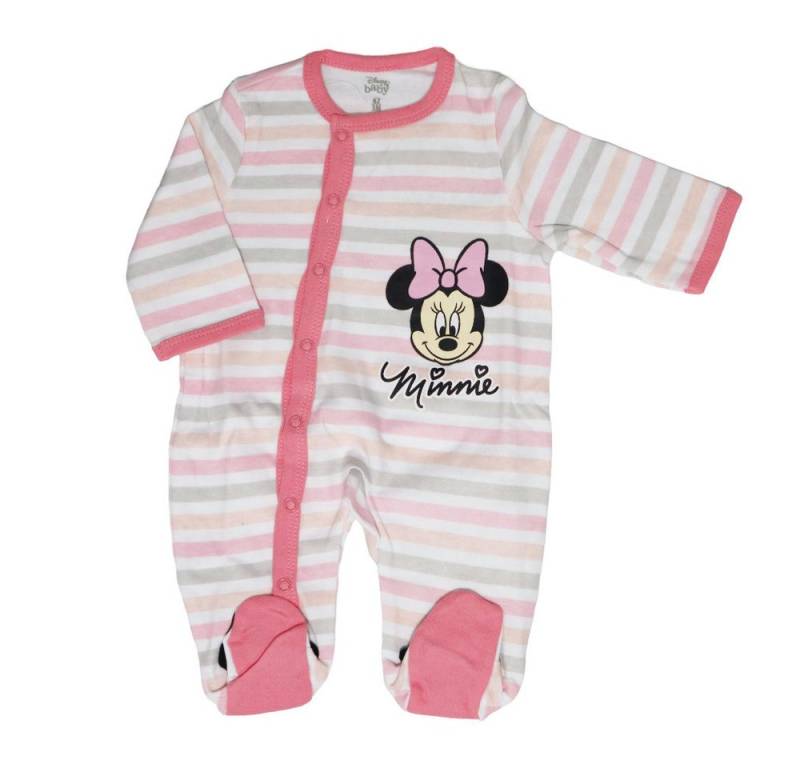 Disney Strampler Disney Minnie Maus Baby Kleinkind Strampler Einteiler Gr. 62 bis 92 Baumwolle von Disney