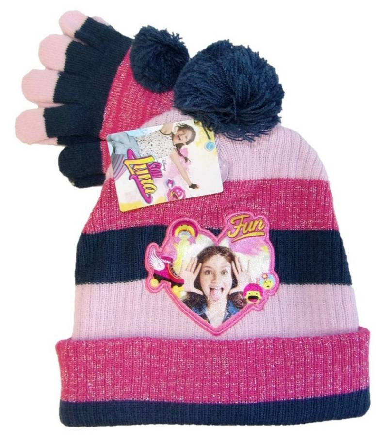 Disney Strickmütze Disney Soy Luna Mütze-Handschuhe-Set Mädchen 52 (Set, 2-St., inkl. Handschuhe) von Disney
