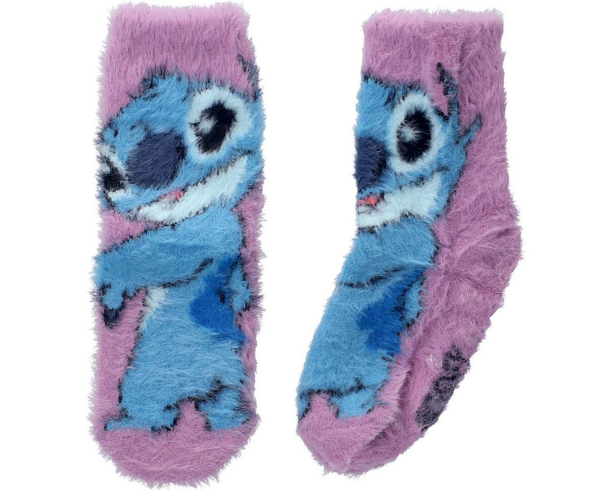 Disney Strümpfe Lilo & Stitch Unisex Kinder (1-Paar) Socken, Söckchen, Halbsocken, Kuschelsocken, Freizeitsocken von Disney