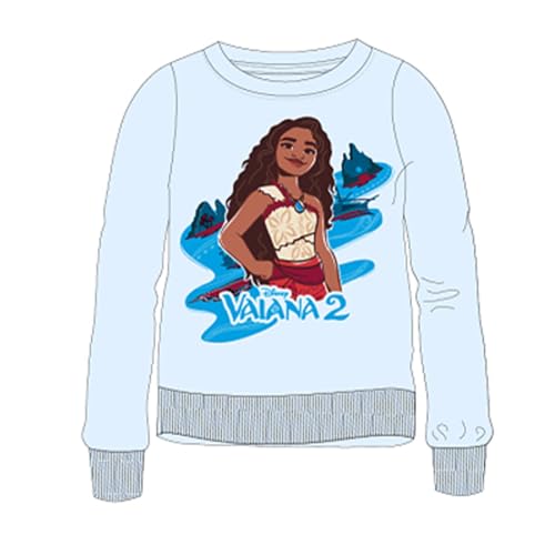 Disney Sweat Shirt Kind (2 bis 8 Jahre) Vaiana Weich Warm : Pullover Weste Gemischter Doppelt Baumwolle Mädchen Jungen Modell Dis VAI 5218C589-S1-4Jahre von Disney