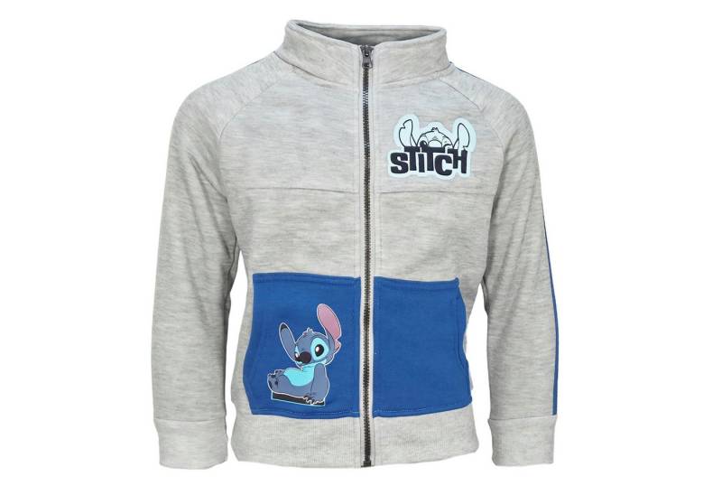 Disney Sweatjacke Disney Lilo u Stitch Jungen Reißverschluss Jacke Pullover Sweater Gr. 92 bis 128 von Disney