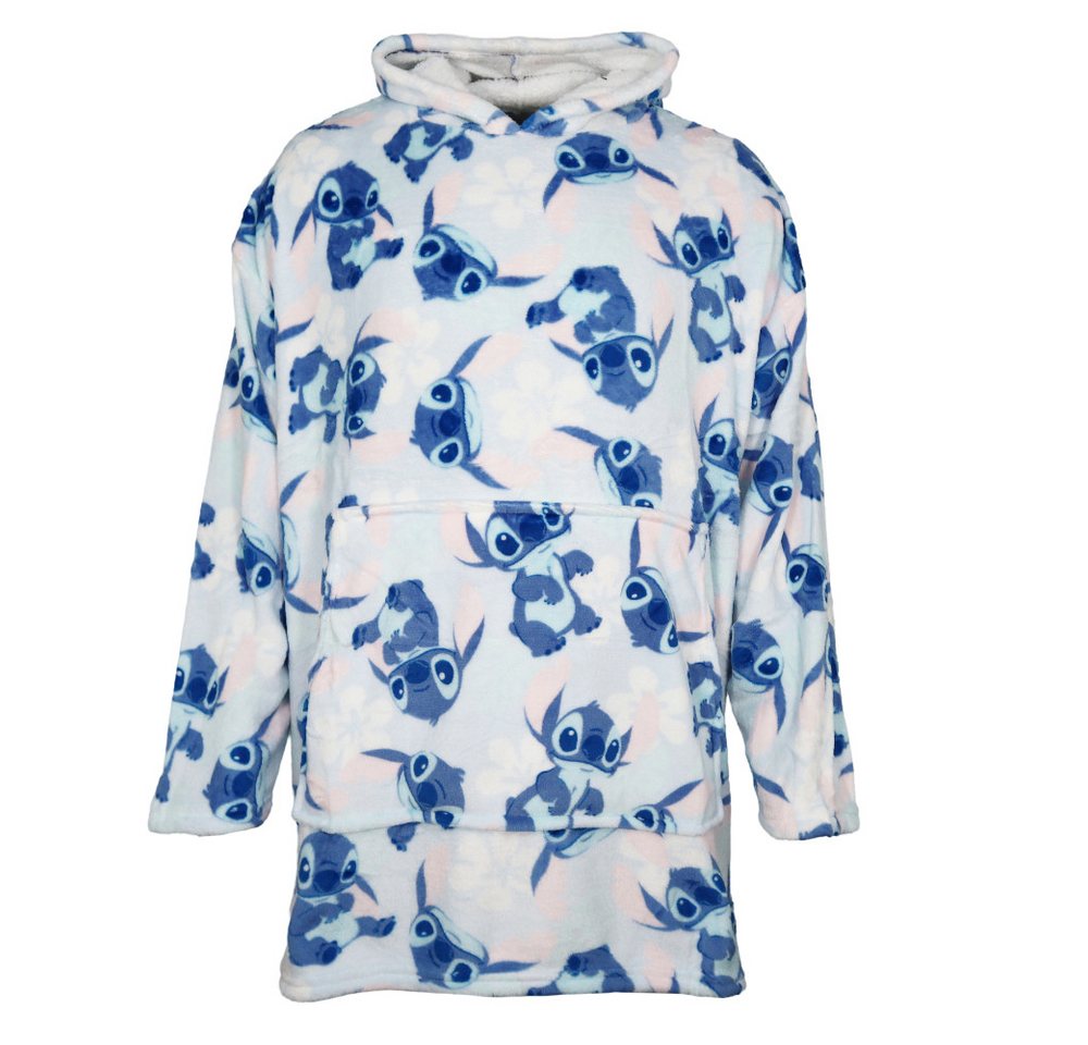 Disney Sweatponcho Disney Stitch Kuschelponcho Kuscheldecke mit Ärmeln Kapuze S-L Bauchtasche Disney Sweatponcho Disney Stitch Kuschelponcho Kuscheldecke mit Ärmeln Kapuze S-L Bauchtasche von Disney