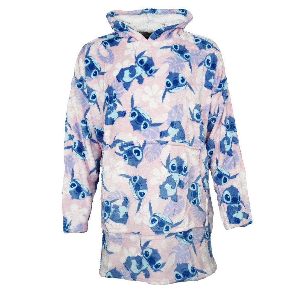 Disney Sweatponcho Disney Stitch Kuschelponcho Kuscheldecke mit Ärmeln Kapuze S-L Bauchtasche Disney Sweatponcho Disney Stitch Kuschelponcho Kuscheldecke mit Ärmeln Kapuze S-L Bauchtasche von Disney