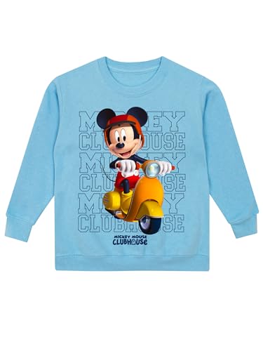 Disney Sweatshirt | Mickey Mouse Pullover | Mickey Jungen Sweatshirt | Blau |116 von Disney