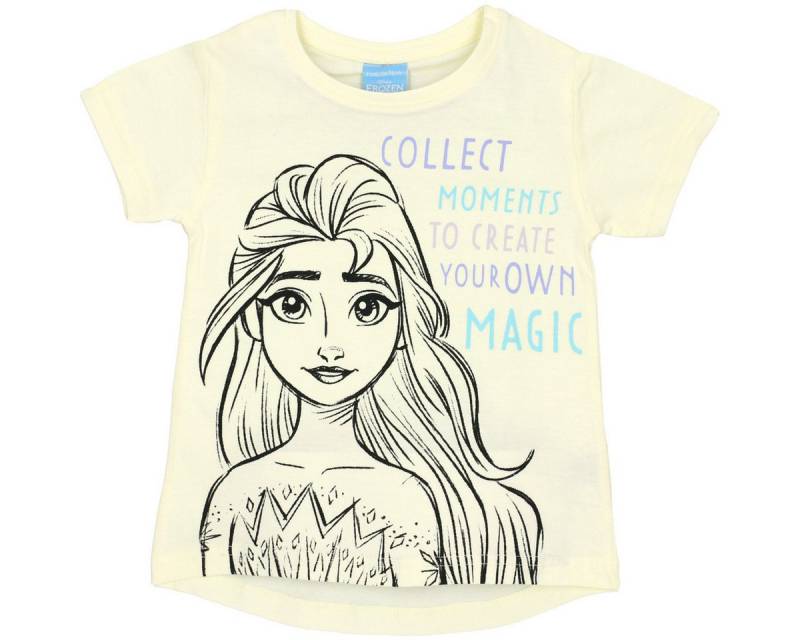 Disney T-Shirt Frozen Mädchen (1-tlg) Shirt, Oberteil, Leibchen, Funktionsshirt, Shortsleeve Shirt von Disney