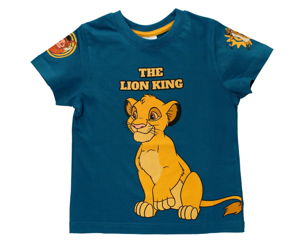 Disney T-Shirt König der Löwen Unisex Kinder (1-tlg) Shirt, Oberteil, Leibchen, Funktionsshirt, Shortsleeve Shirt von Disney