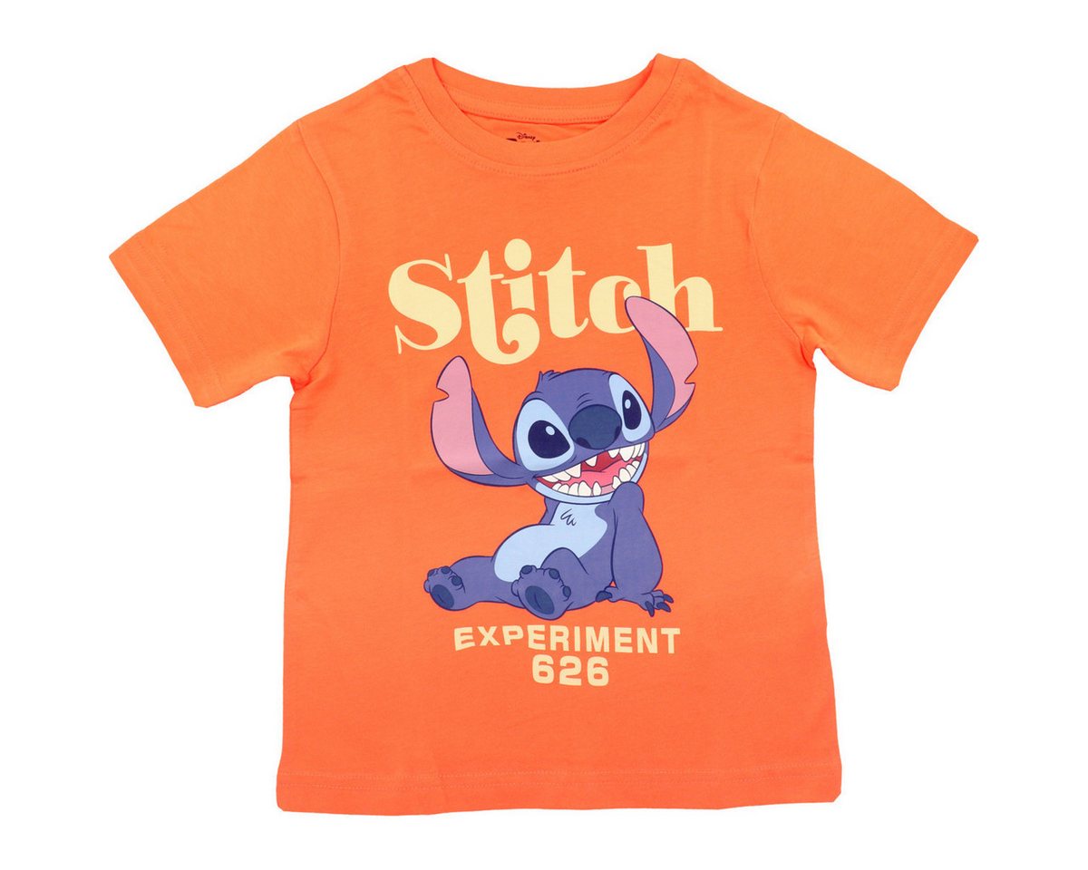 Disney T-Shirt Lilo & Stitch Unisex Kinder (1-tlg) Shirt, Oberteil, Leibchen, Funktionsshirt, Shortsleeve Shirt von Disney