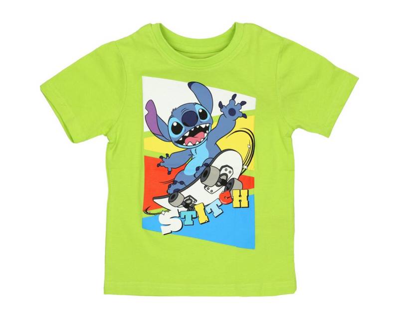 Disney T-Shirt Lilo & Stitch Unisex Kinder (1-tlg) Shirt, Oberteil, Leibchen, Funktionsshirt, Shortsleeve Shirt von Disney