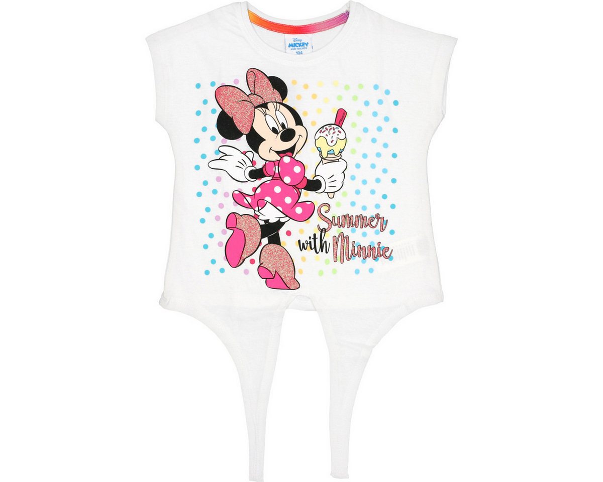 Disney T-Shirt Minnie Mouse Mädchen (1-tlg) Shirt, Oberteil, Leibchen, Funktionsshirt, Shortsleeve Shirt von Disney