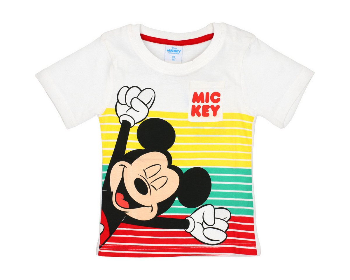 Disney T-Shirt Minnie Mouse Unisex Kinder (1-tlg) Shirt, Oberteil, Leibchen, Funktionsshirt, Shortsleeve Shirt von Disney