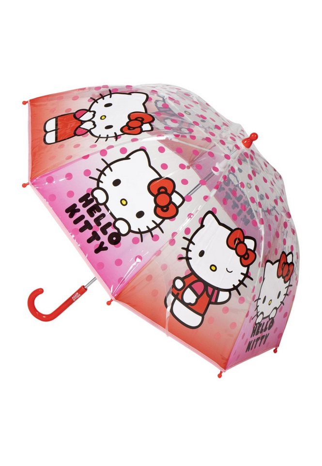Disney Taschenregenschirm Hello Kitty Manueller Bubble-Regenschirm von Disney
