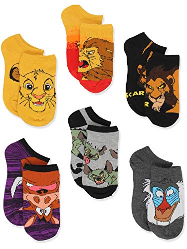 Disney The Lion King Boy's Girl's Toddler Teen Adult's 6 pack Socks Set von Disney