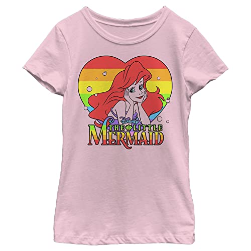 Disney The Little Mermaid - Rainbow Ariel Kids Crew neck Pink 140 von Disney