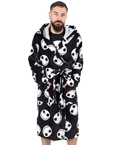 Disney The Nightmare vor Weihnachtsklemmkleid Herren Black PJS Bademantel von Disney