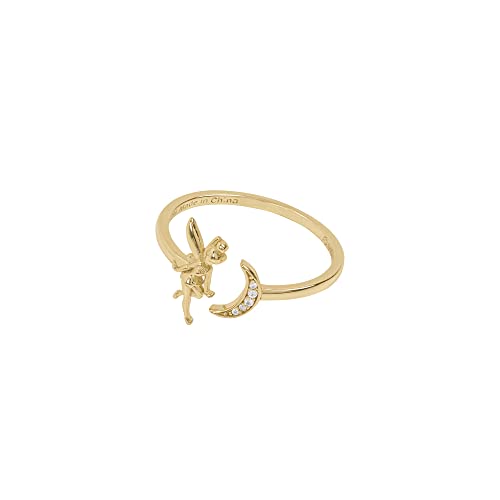 Disney Tinkerbell Ring vergoldet Sterlingsilber verstellbar, Metall von Disney