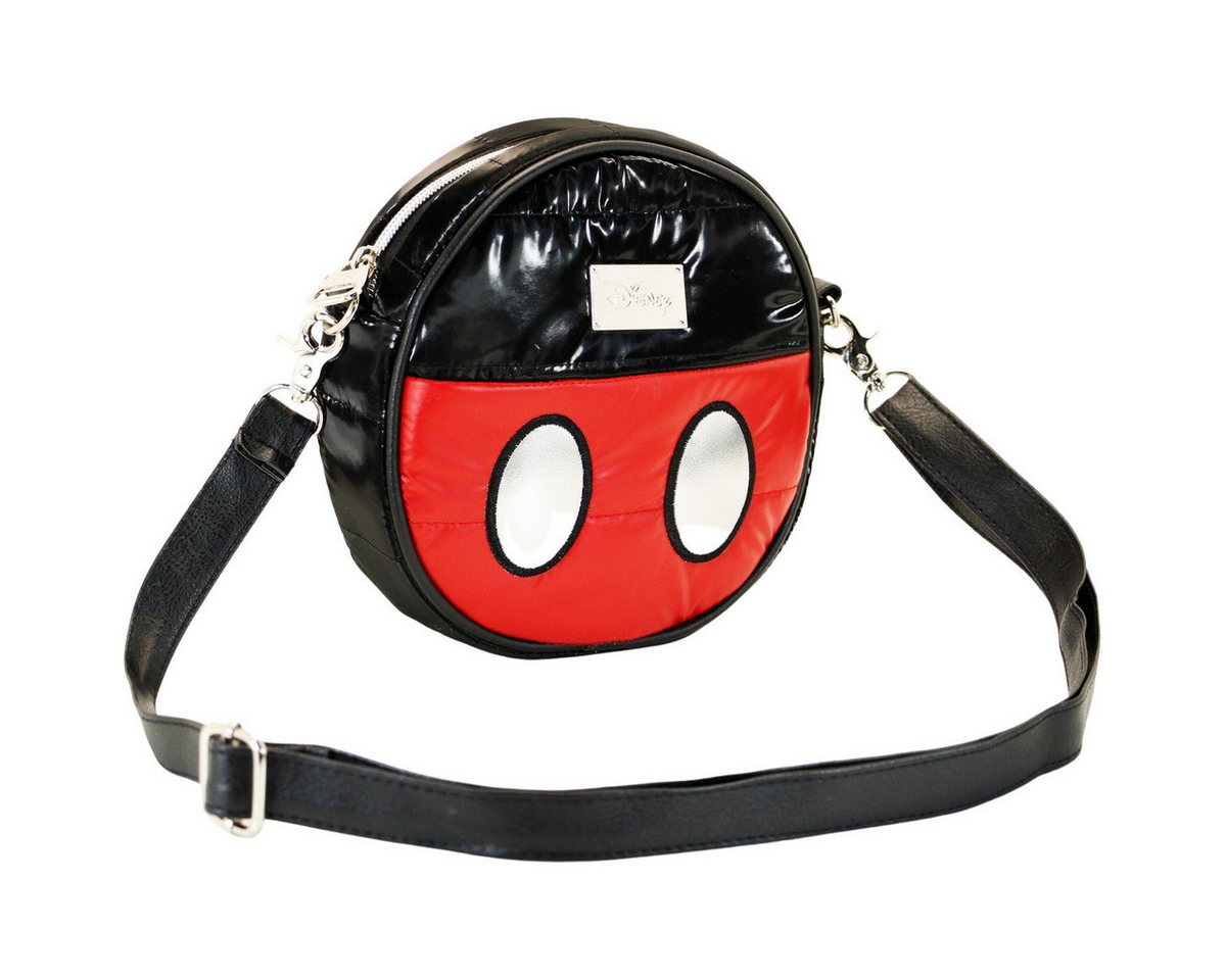 Disney Umhängetasche Mickey Mouse Air-Padding Round Unisex Kinder, Handtasche, Shopper, Crossbody Bag, Schultertasche, Hobo Bag von Disney