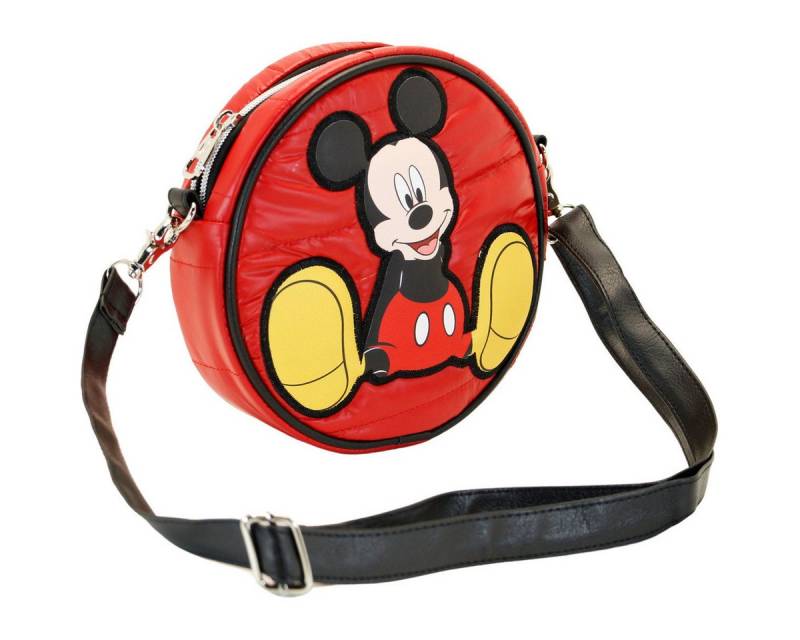 Disney Umhängetasche Mickey Mouse Shoes-Padding Round Unisex Kinder, Handtasche, Shopper, Crossbody Bag, Schultertasche, Hobo Bag von Disney