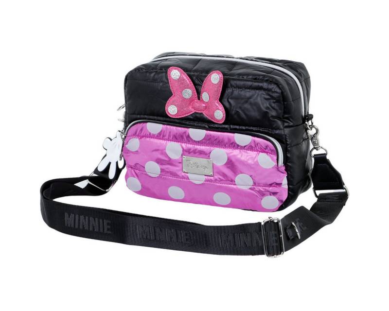 Disney Umhängetasche Minnie Mouse Air-Padding IBiscuit Unisex Kinder, Handtasche, Shopper, Crossbody Bag, Schultertasche, Hobo Bag von Disney