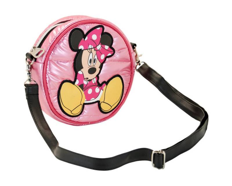 Disney Umhängetasche Minnie Mouse Shoes-Padding Round Unisex Kinder, Handtasche, Shopper, Crossbody Bag, Schultertasche, Hobo Bag von Disney