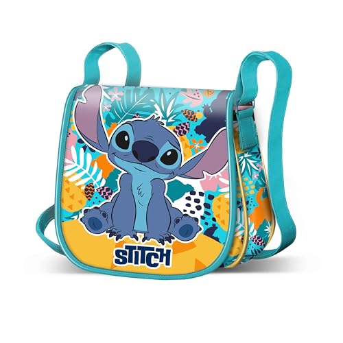 Disney Uni Kinder Mini Muffin Umhängetasche, Türkis Lilo und Stitch von Disney