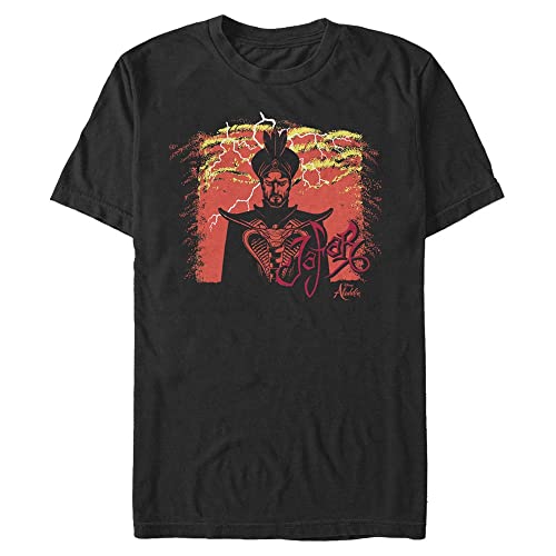 Disney Unisex Aladdin: Live Action Jafar Organic Short Sleeve T-shirt, Schwarz, S von Disney