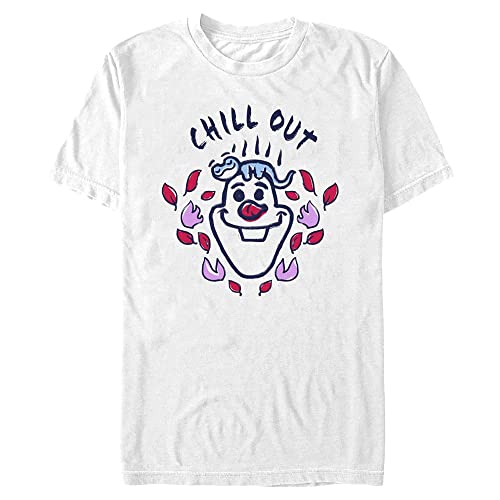 Disney Frozen 2 - Olaf Chill Unisex Crew neck White 2XL von Disney