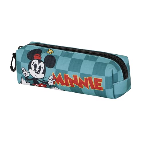 Disney Unisex Kinder 06419 Fan Quadrat Federmäppchen 2.2 Indigo, Türkis, Einheitsgröße von Disney