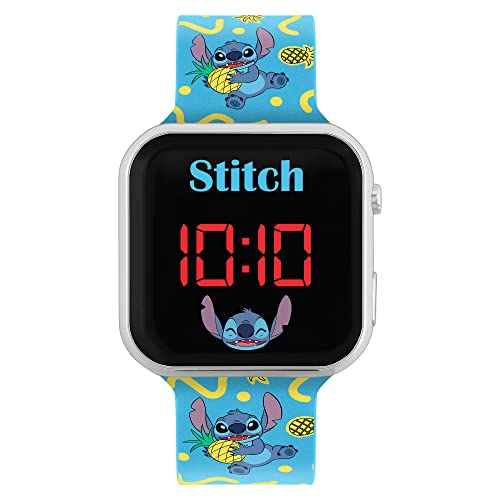 Disney Unisex-Kinder Digital Quarz Uhr mit Kunststoff Armband LAS4038 von Disney